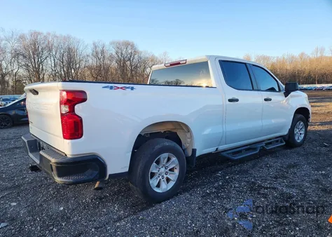 2022 Chevrolet Silverado Ltd K1500 from USA, damaged, VIN 3GCPYAEK7NG219399